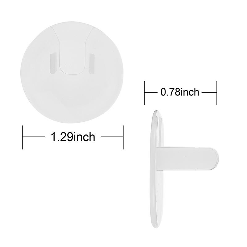 Durable Steady Child Proof Baby Safety Clear Plug Outlet Covers