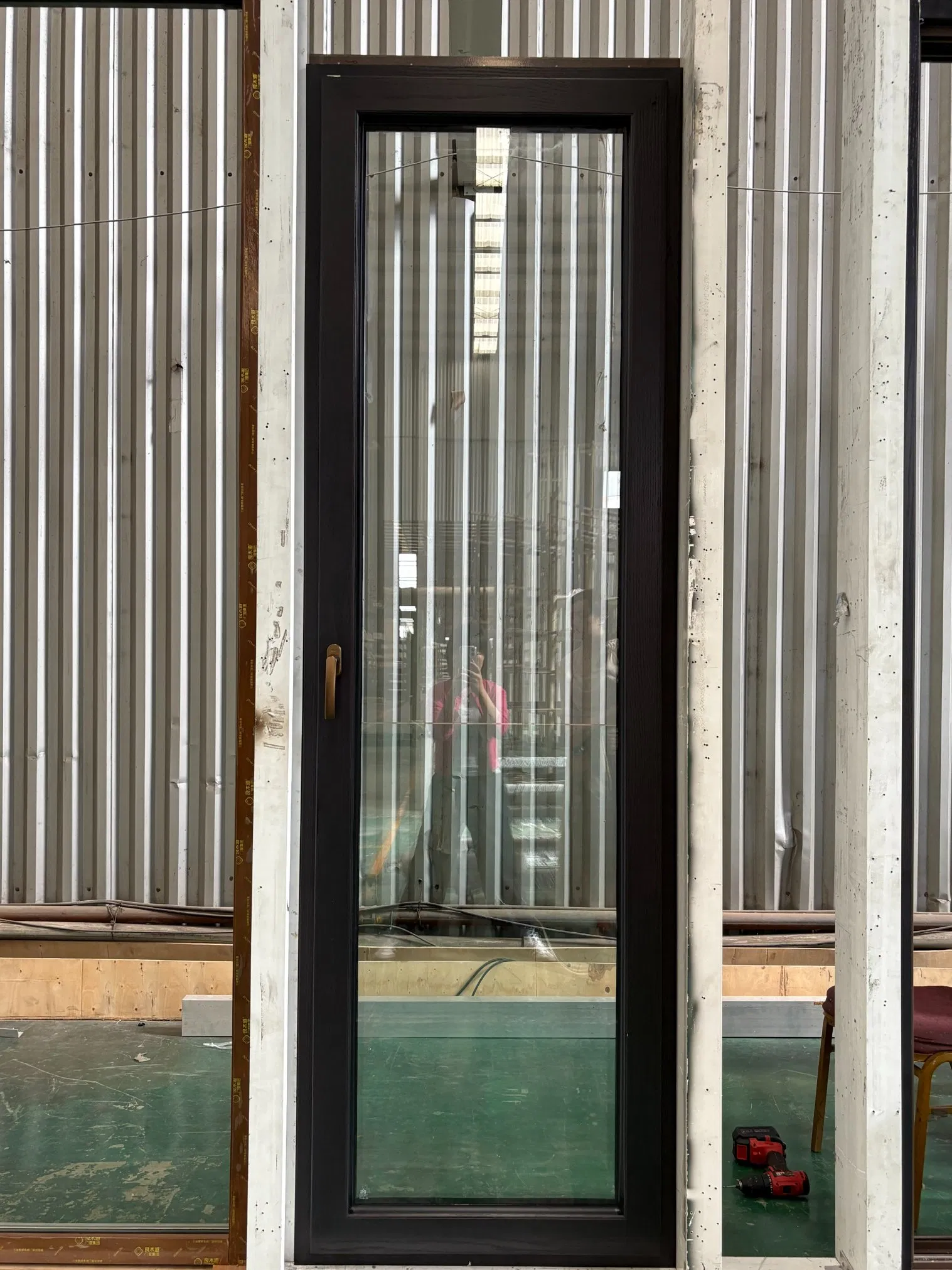 High-End Customization Wood Aluminum Composite Casement Window for Architects High-End Property Owners