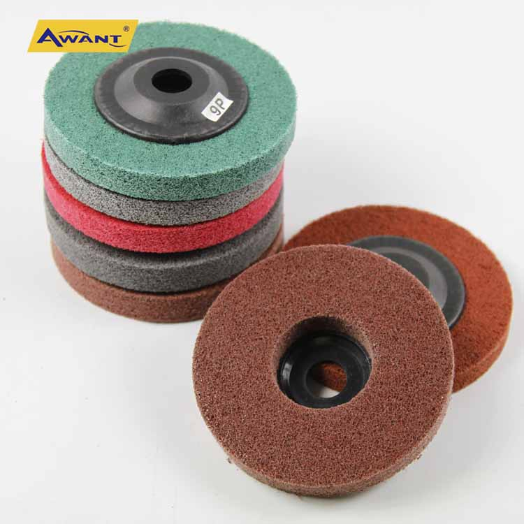4 Inch 9p Green Durable Nylon Wheel for Steel Metal