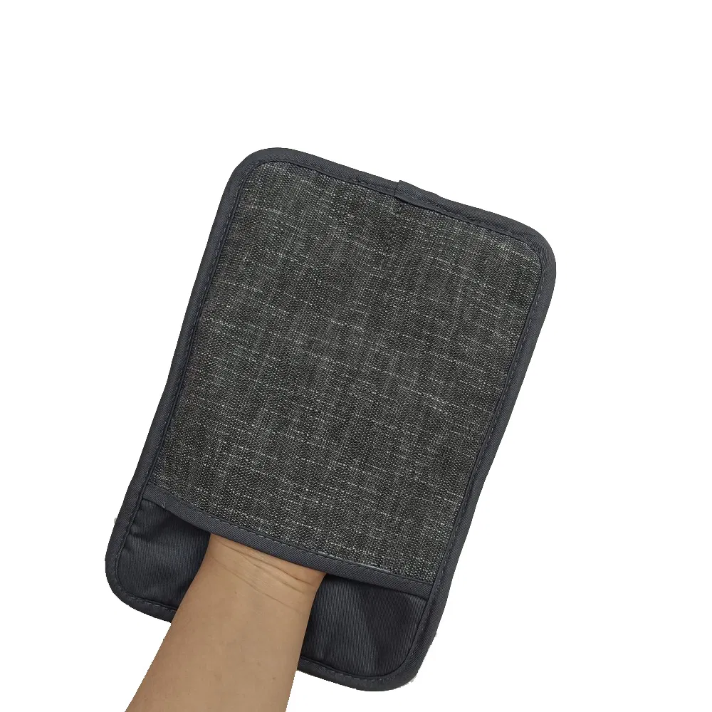 Esun Non-Slip Heat Resistant Silicone Oven Mitts with Hanging Loop for Kitchen