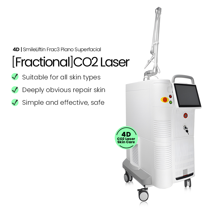 Портативный фракционный CO2 лазер для удаления растяжек