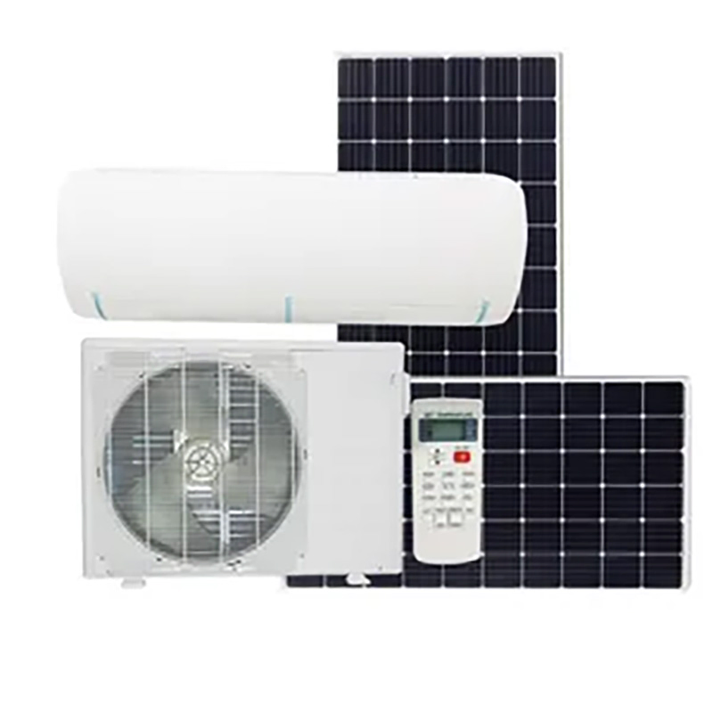Wholesale Factory Price 18000BTU/1.5ton Air Cooler Power Solar Energy Panel Hybrid DC Air Conditioner