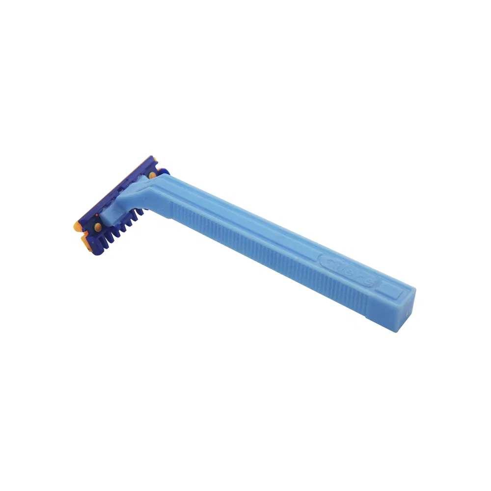 Premium Single Blade Safety Razor with Comb for Smooth Shaving