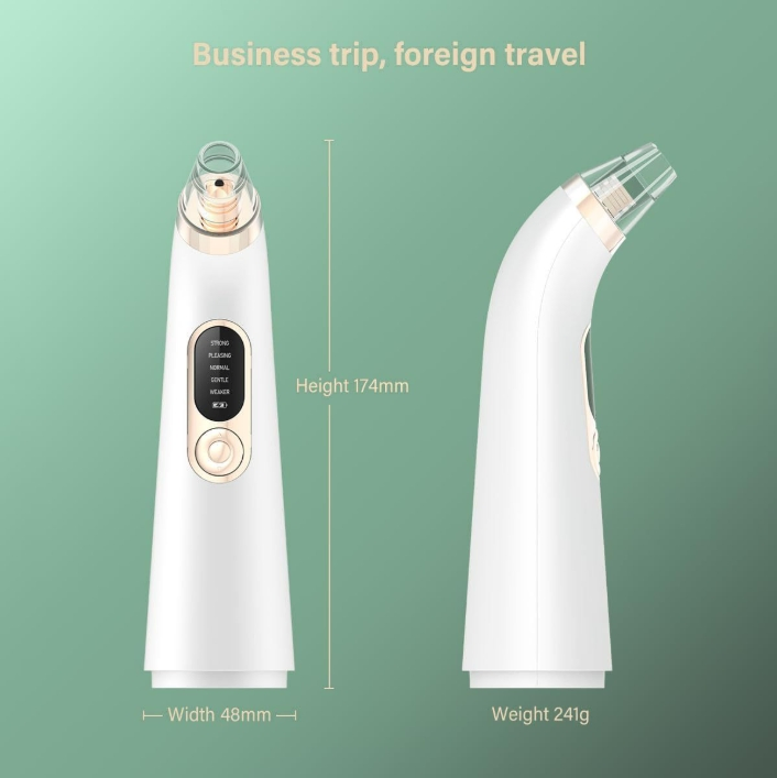 Household Electric Blackhead Remover, Pore Cleanser, Facial Acne Removal Device, Facial Pore Cleansing Beauty Tool, Face Cleaning Device