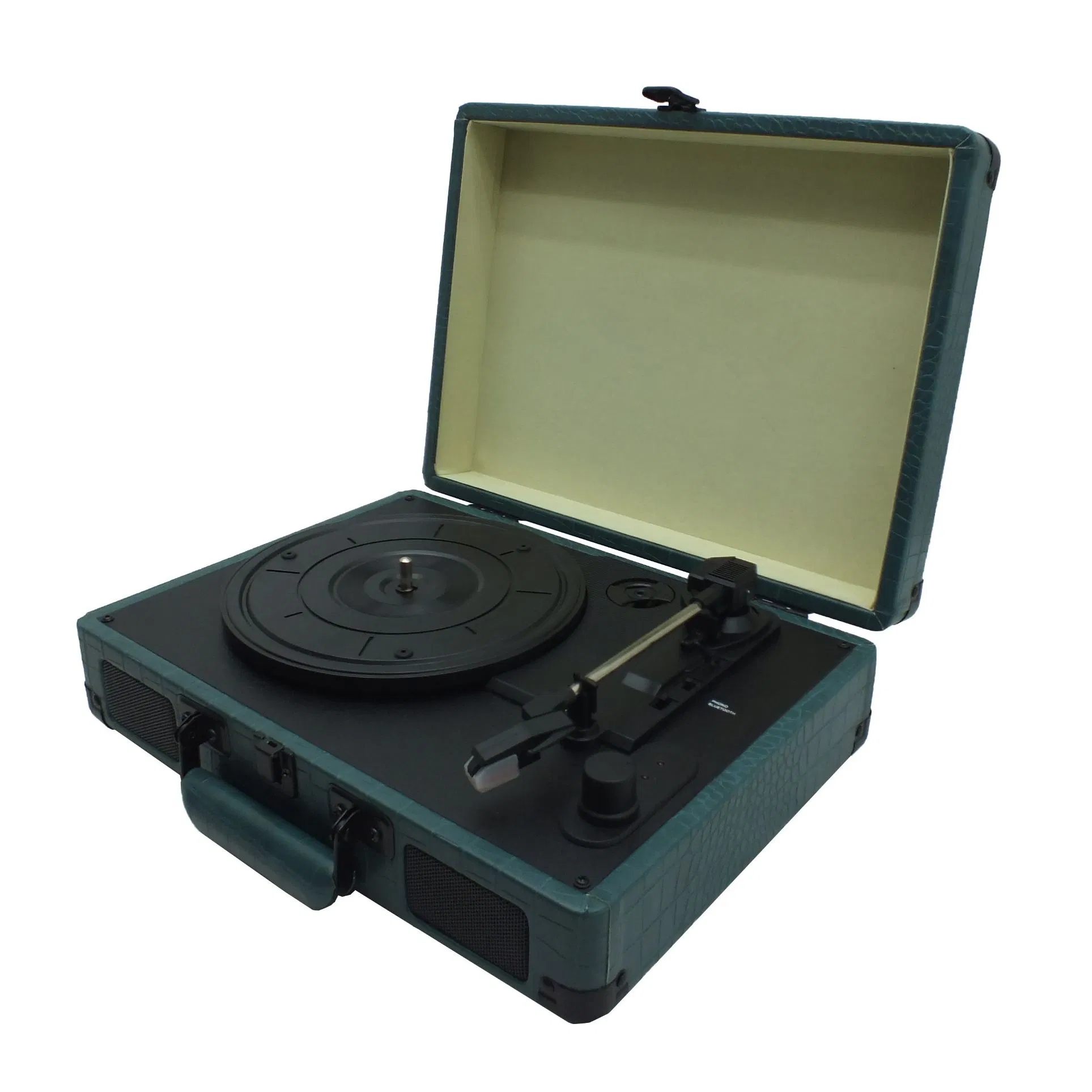 Premium Vinyl Record Player with Bluetooth Connectivity and Speakers