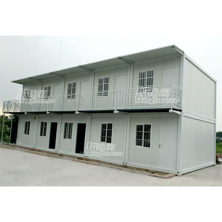 Quick-Assembly Detachable Container House for Workers and Offices
