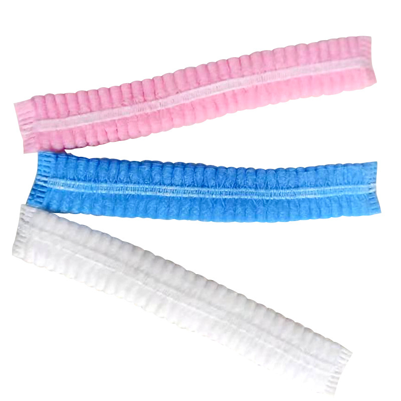 Elastic Free Size Disposable Cap for Cosmetics and Beauty Multicolor