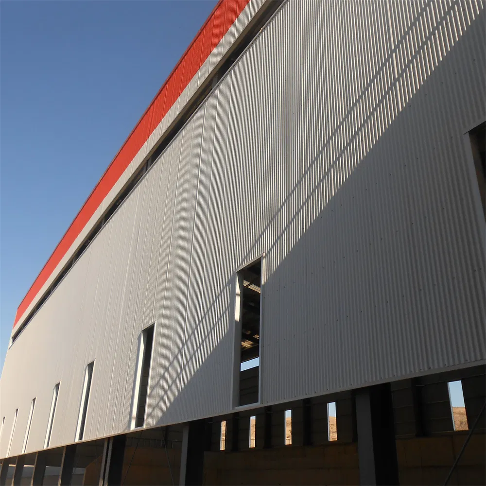 Prefabricated Steel Structure Warehouse with Short Construction Period--Garage