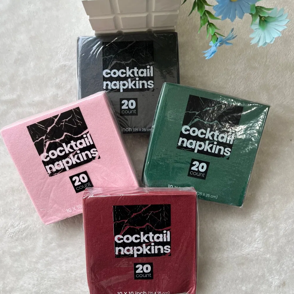 Colorful Printed Airlaid Napkins for Parties