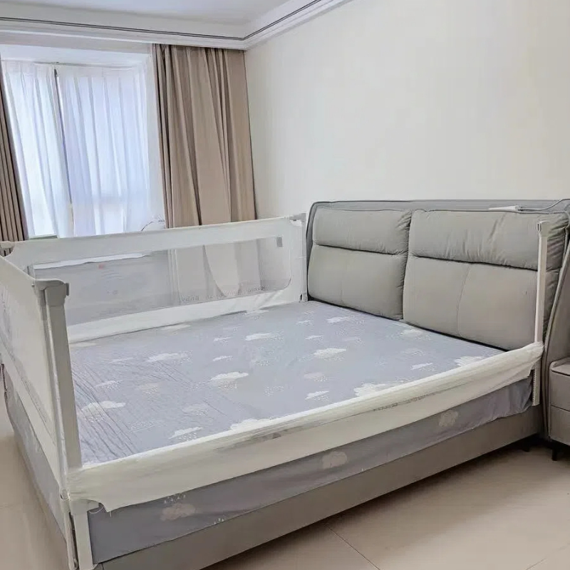Good Quality Two-Lock Nylon Material Bed Rail for Baby Baby Safety Guard