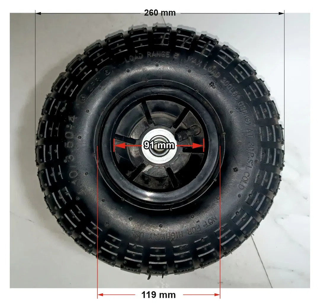 Best Selling for Amazon 3.50-4 Rubber Pneumatic Tire 10 Inch