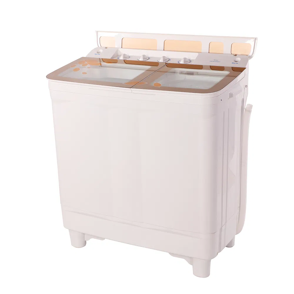 13.5kg China Factory Flip Glass Double Bucket Top Mounted Household Semi-Automatic Washing Machine