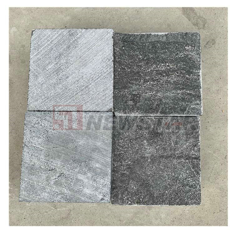 G684 Cobblestone Black Granite Cobblestone Stone Paving Basalt Cubic Stone