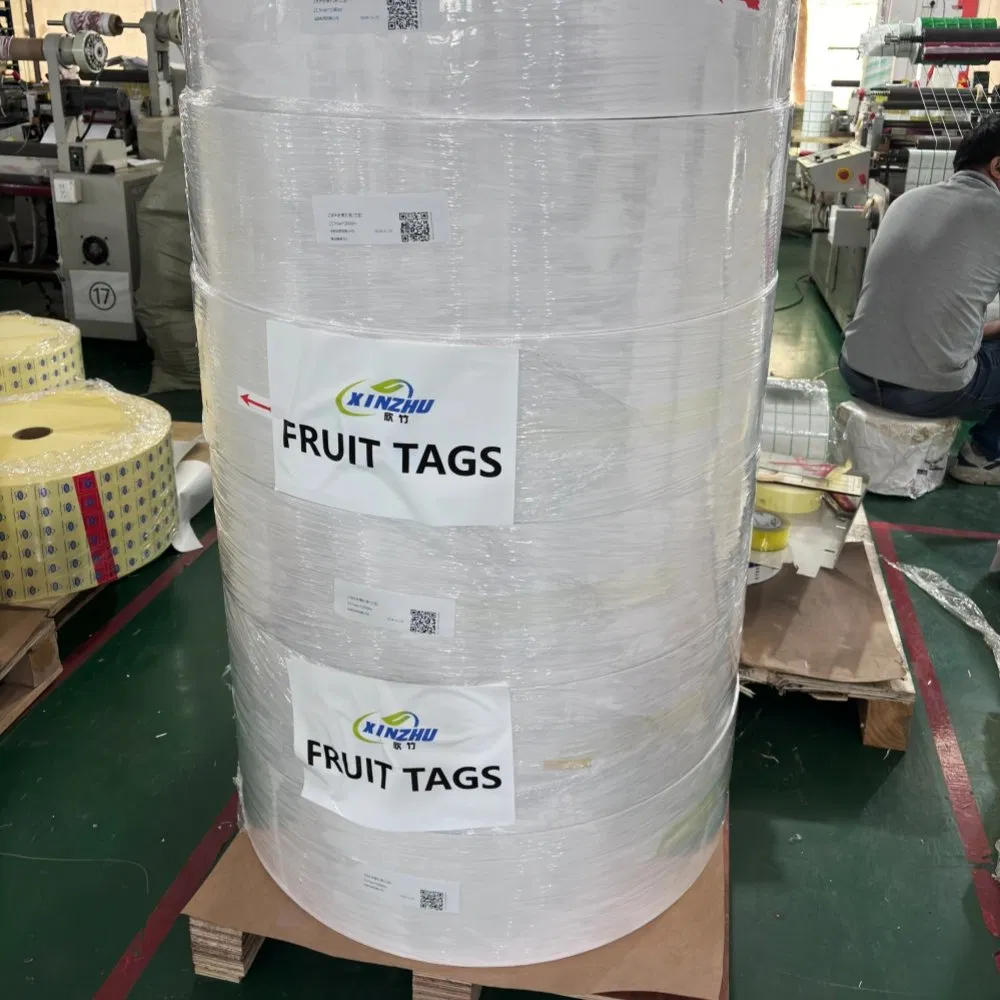 Eco-Friendly Blank Thermal PP Film for Fruit Food Labels
