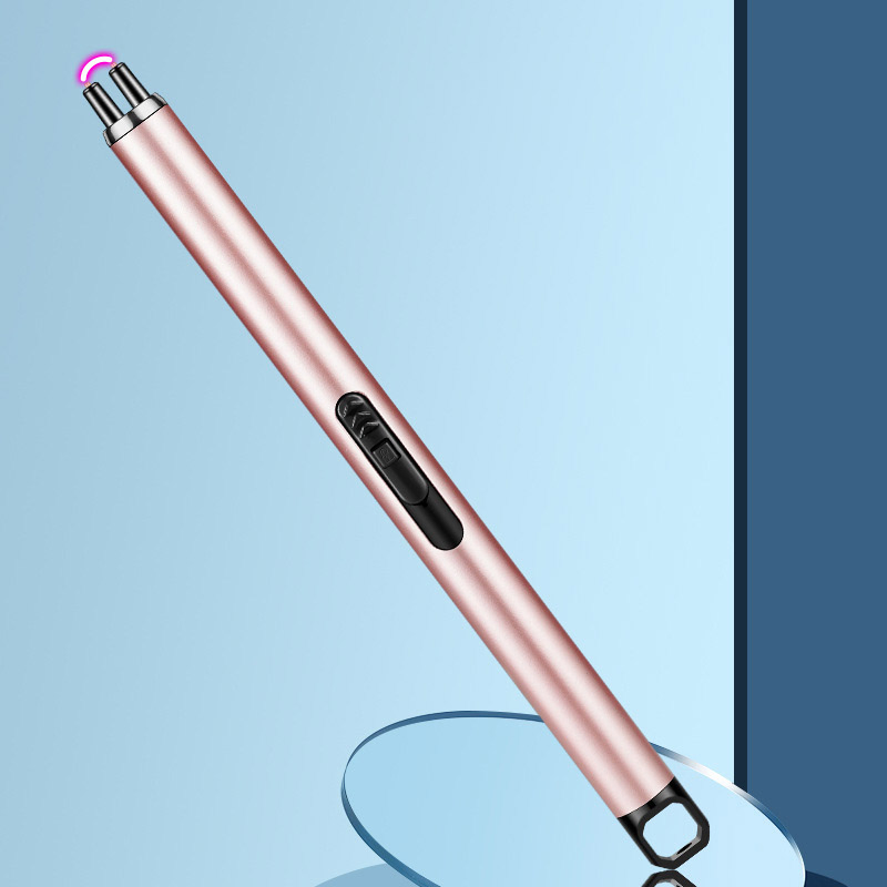 Candle Lighter Adjustable USB Lighter Outdoor Portable Jet Lighter (PHCA-0034-red)