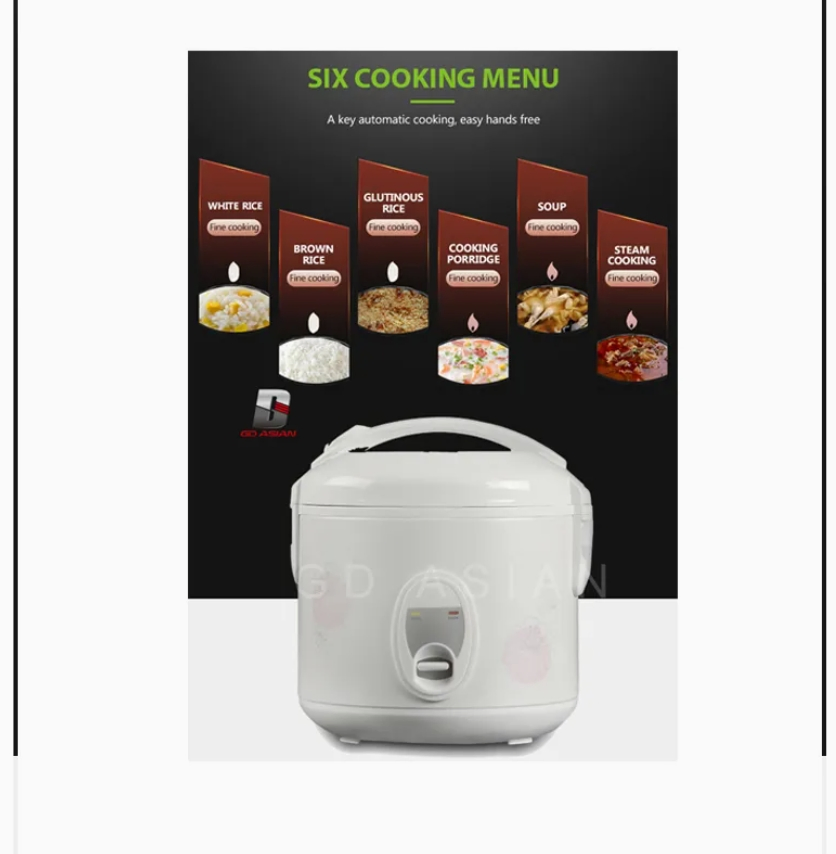 Electric Rice Cooker 0.8L Stainless Steel with Timing Device