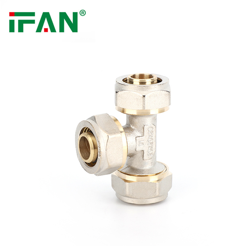 Ifan BS 7291 Competitive Price 16-32mm Equal Tee Pex Compression Fitting
