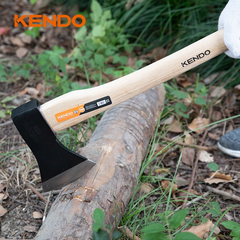 Kendo Wood Handle 613 Type Axe with Balance and Power, to Increase Swing Speed and Multiply Chopping Power