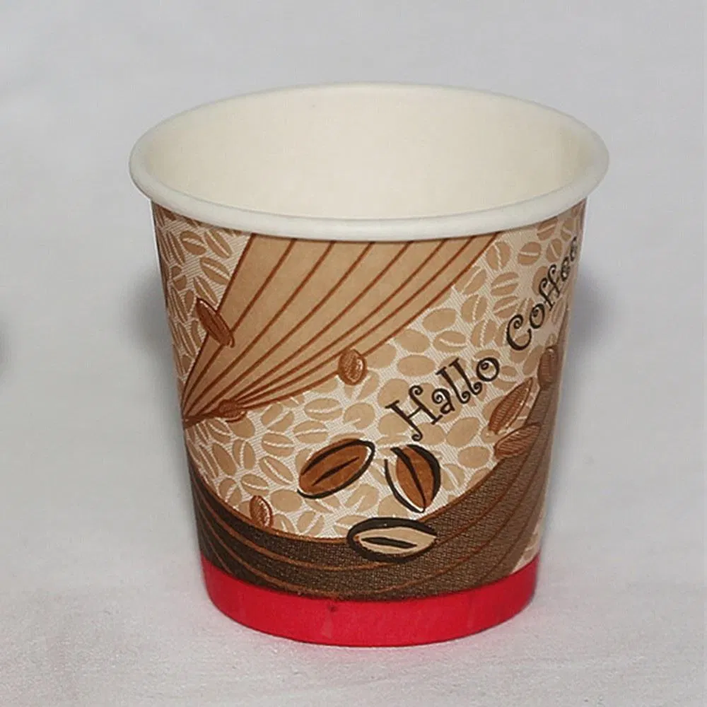 Eco-Friendly 2.5oz Disposable Paper Cups for Hot/Cold Beverages
