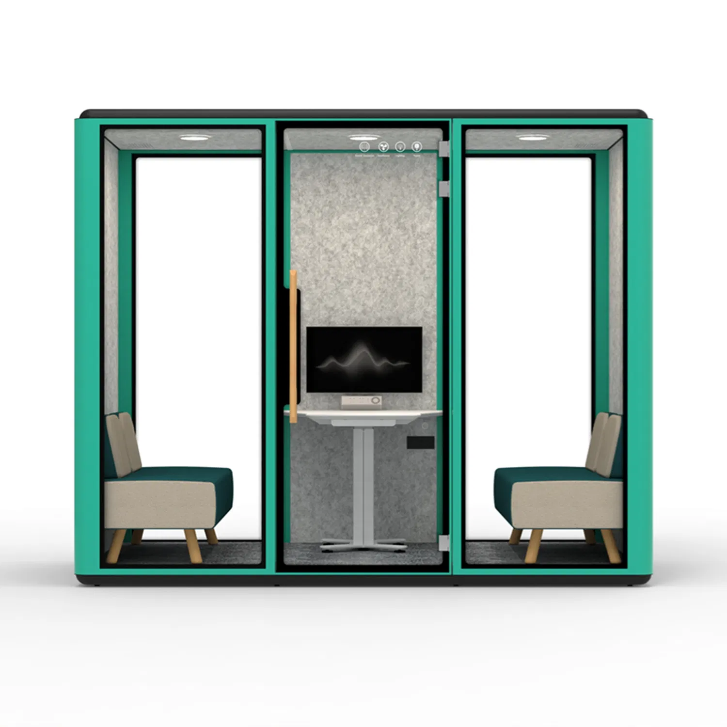 Silence Booth Prefab House Office Pod Integrated House Meeting Pod Phone Booth