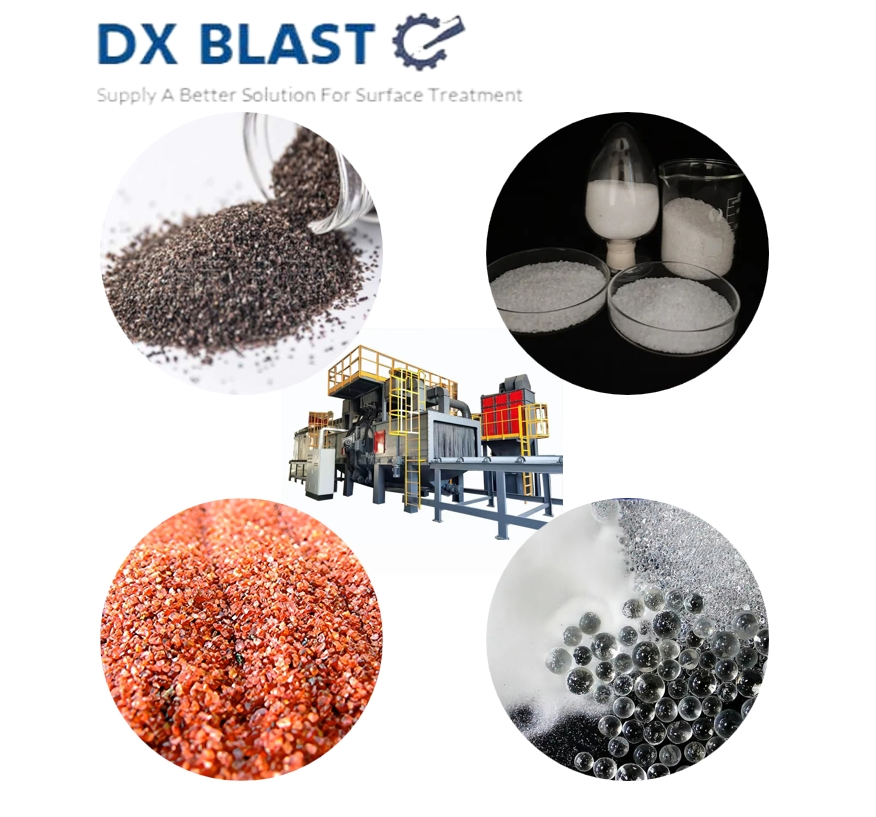 Абразивные материалы для пескоструйки: гранат, оксид алюминия