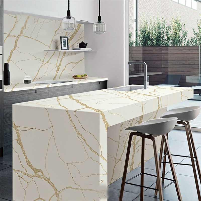 Factory Manufacture Customize White Granite/Marble/Quartz Countertop Water Purifier