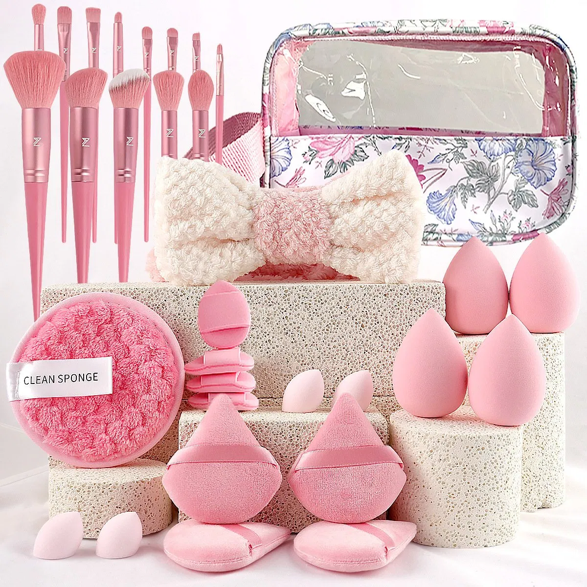 2025 Beauty Tools Kit Makeup Brush Set Private Label Custom Logo