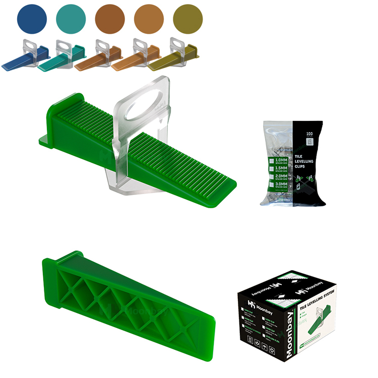 Plastic Ceramic Tiling Clips and Wedges Tools Tile Leveling System
