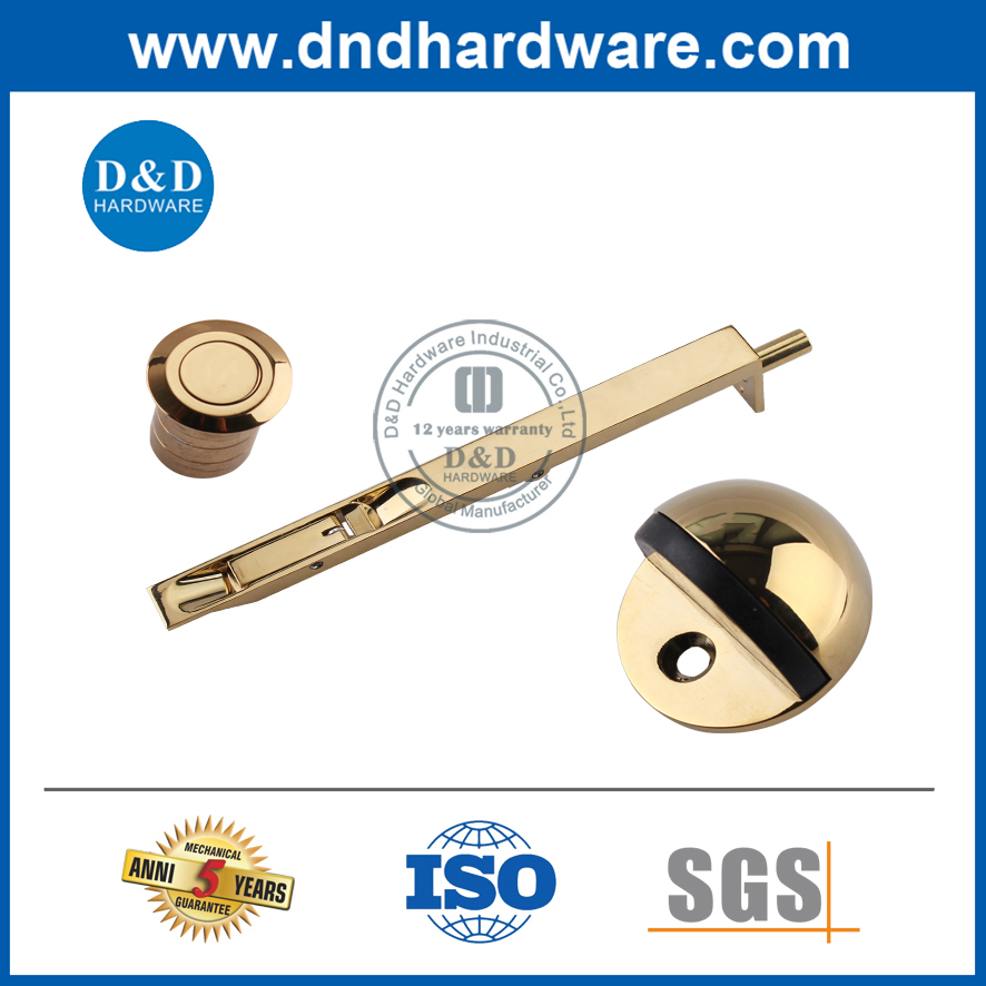 Polished Brass Door Viewer Peephole Golden Safety Door Accessories Fitting