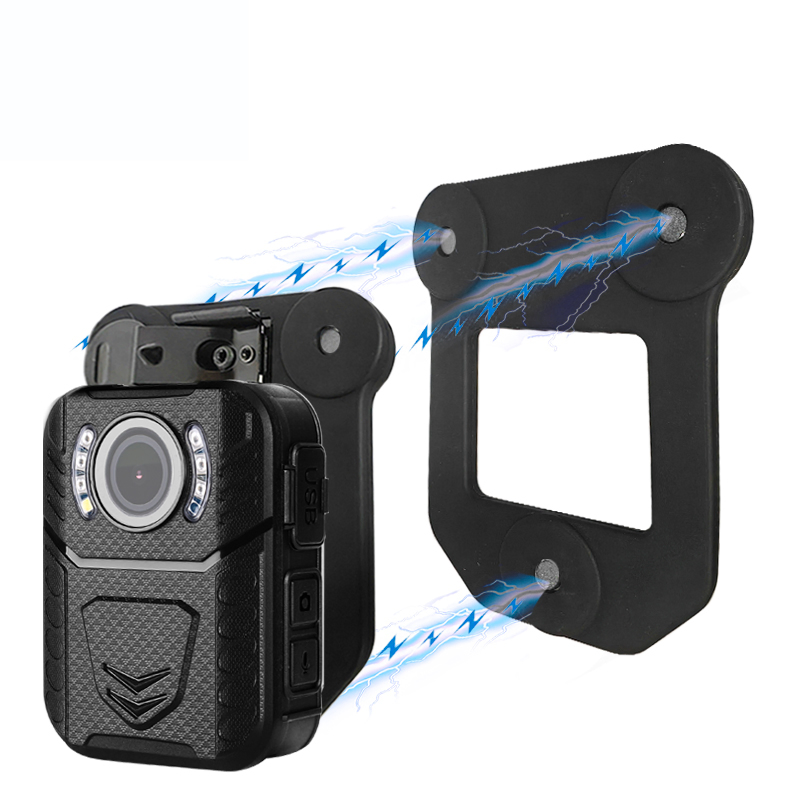 Universal Magnetic Body Camera Back Clip with Enhanced Suction