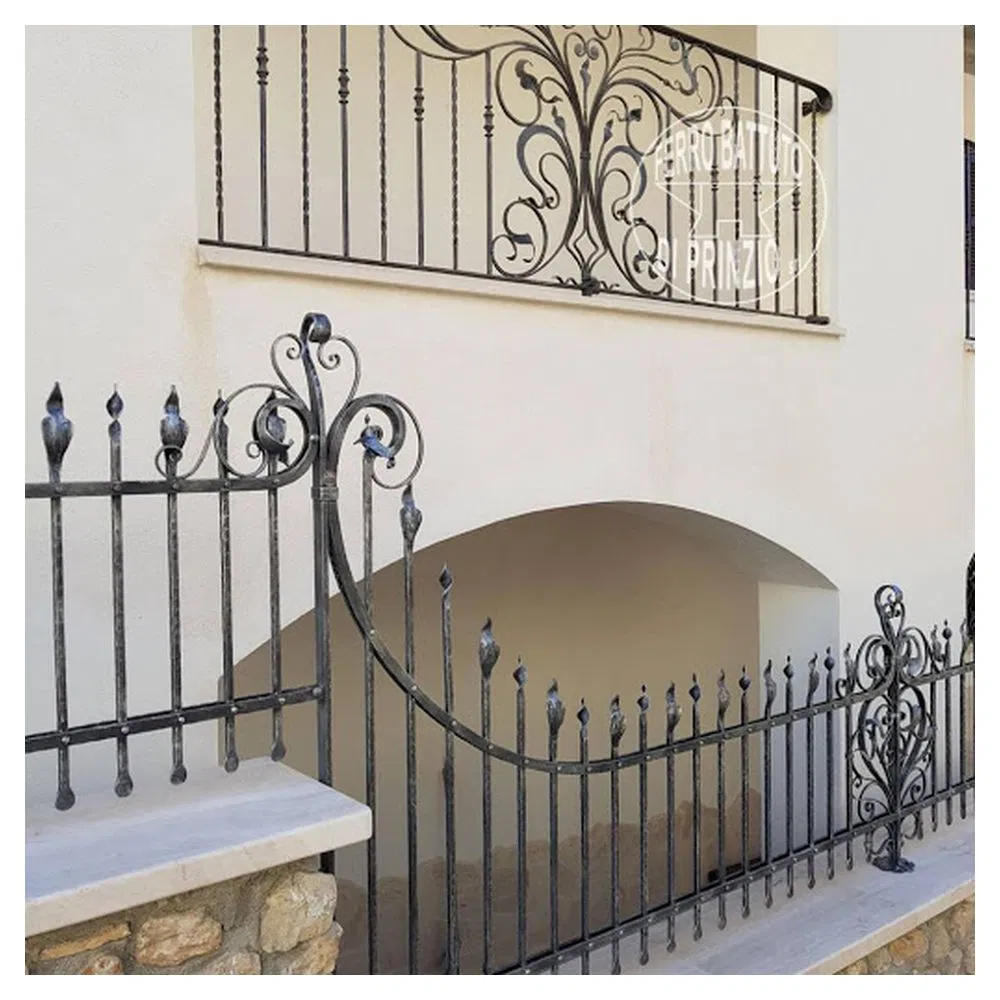 Popular Style Iron Balcony Railing Designs