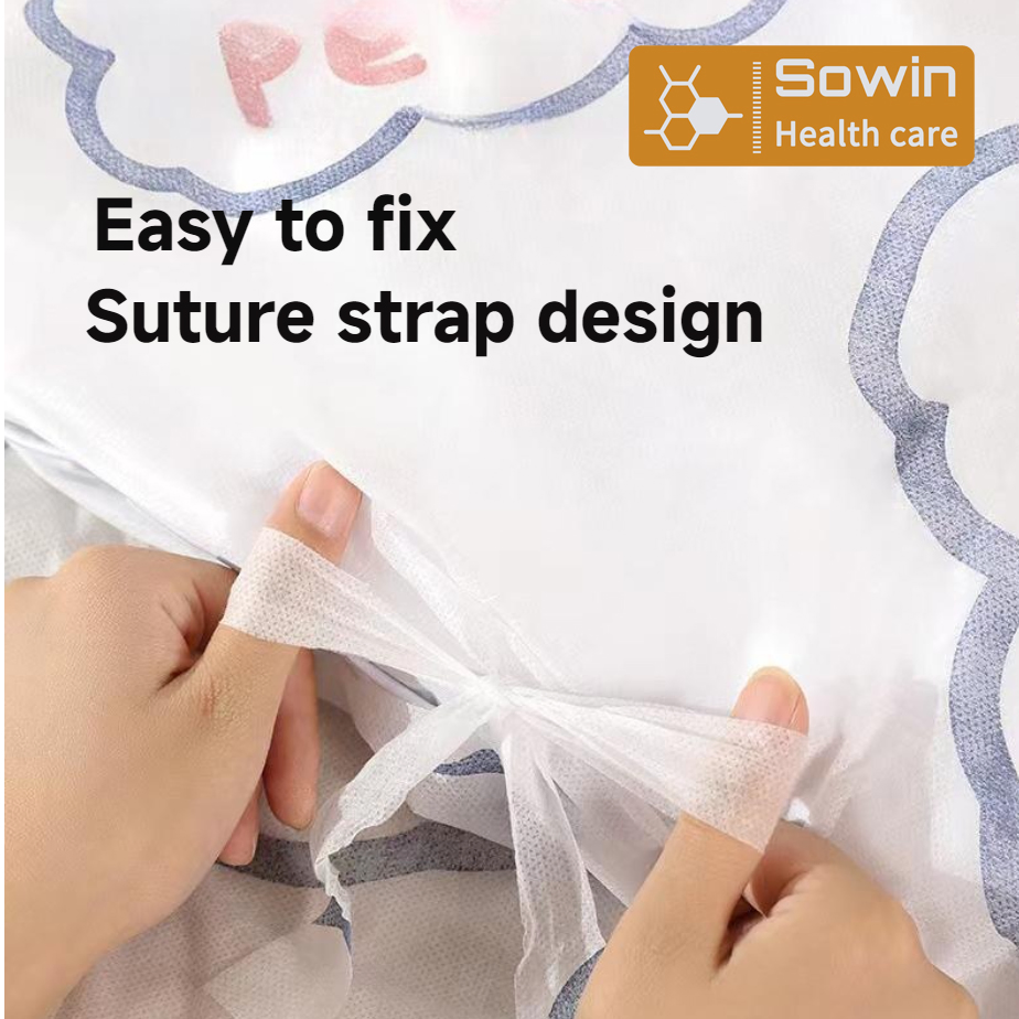 Printed Non-Woven 3PCS 4PCS Portable Sterilized Disposable Bed Cover
