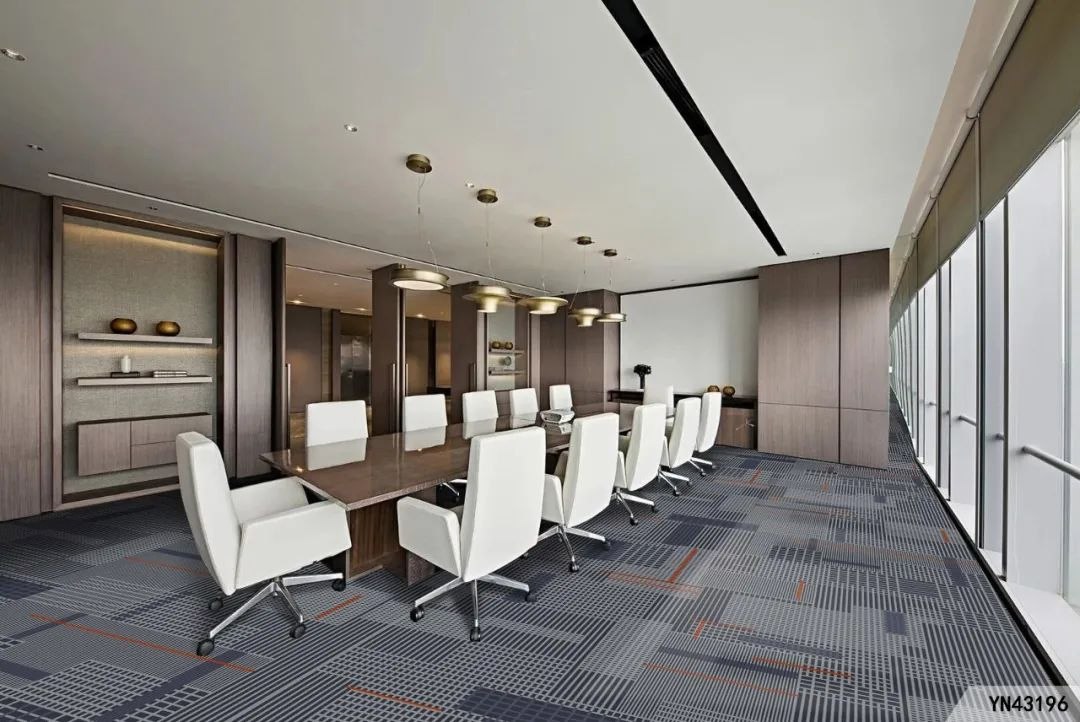 Sound Absorption Luxury High Density Printing Tufted Carpet for Meeting Room