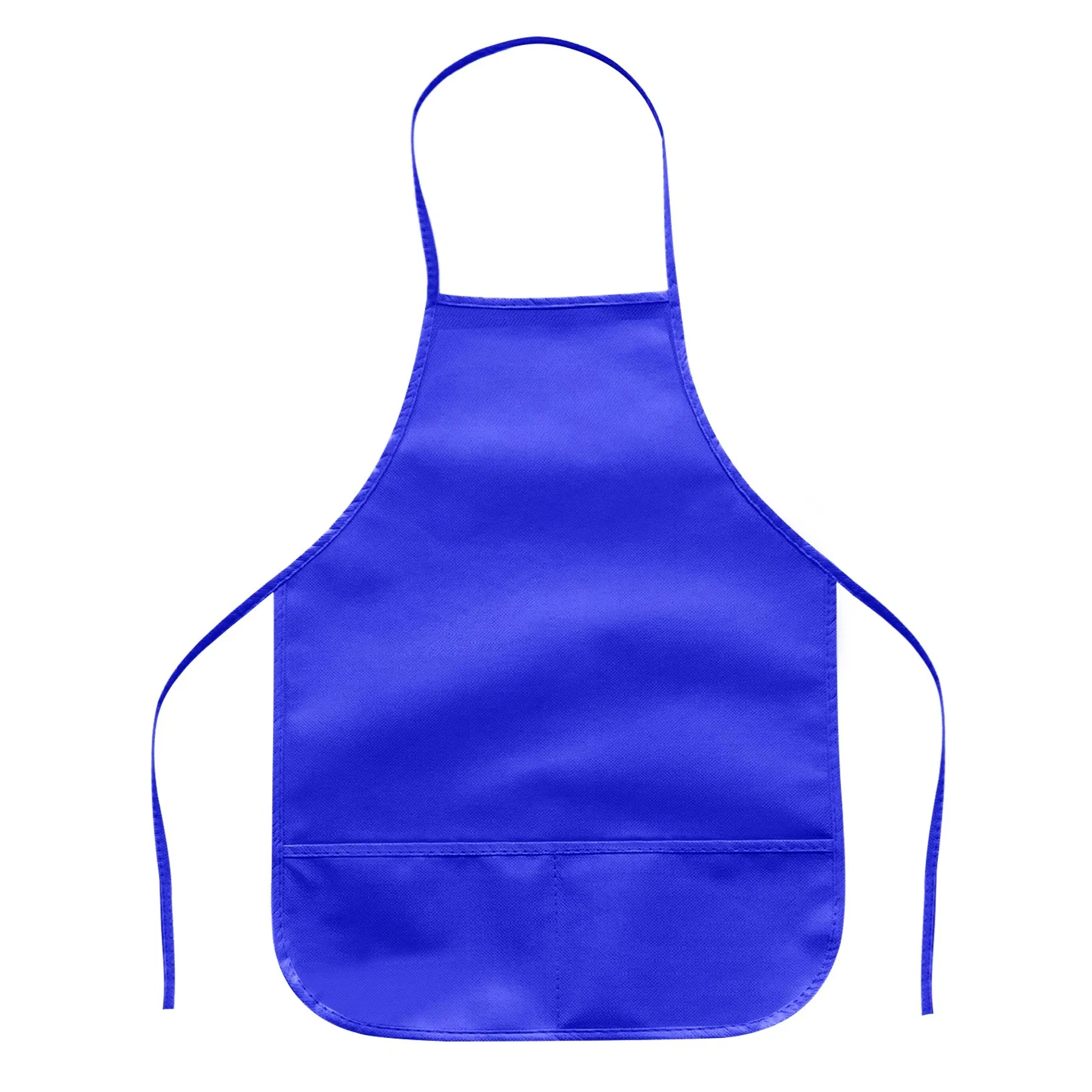 Kids Art Smock Children Painting Roomy Pockets Non Woven Disposable Apron