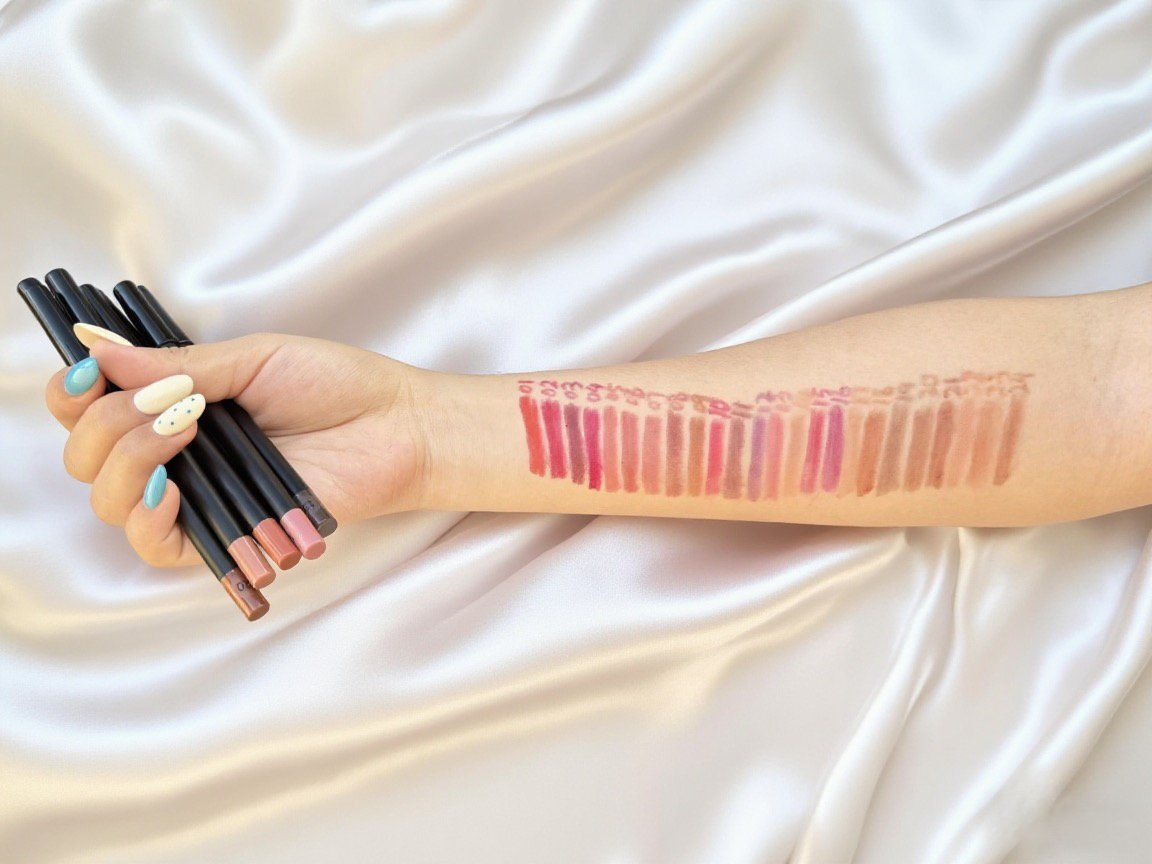 Private Label 24 Colors Available Lip Liners Waterproof Vegan High Quality