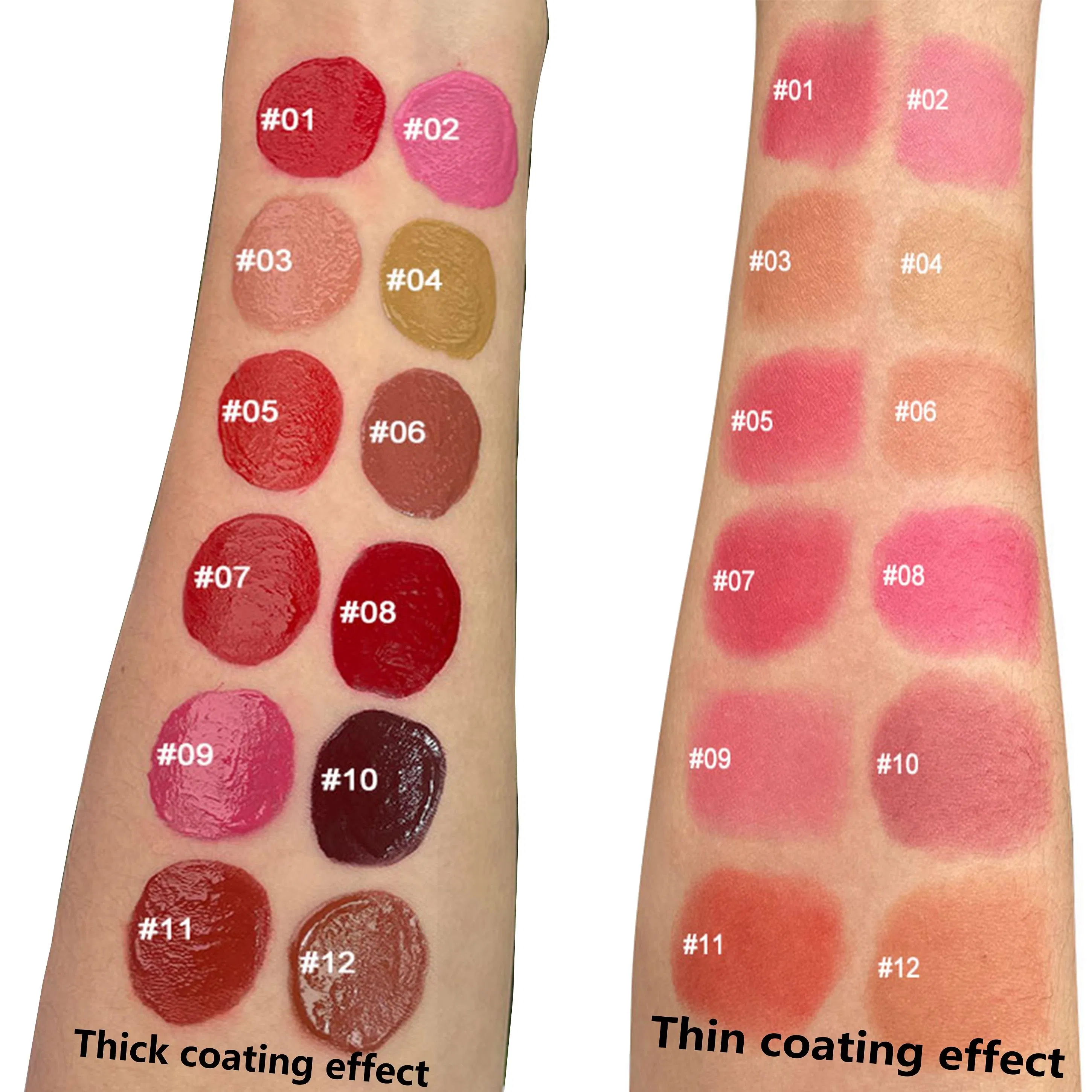 2024 Liquid 12 Color Natural Long-Lasting Waterproof Vegan Makeup Cream Blush
