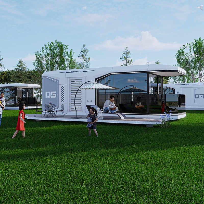 Modern Smart Mobile Eco-Friendly Prefab Hotel – Modular Space Capsule House From China