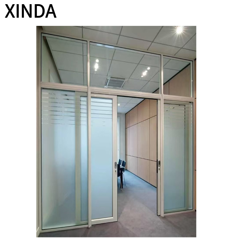 Modern LED Glass Wall Sconce Light for Contemporary Spaces Partition