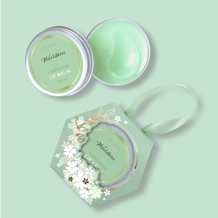 Custom Pink Cute Vegan Exfoliating Moisturizing Lip Care Gift Set Lip Balm