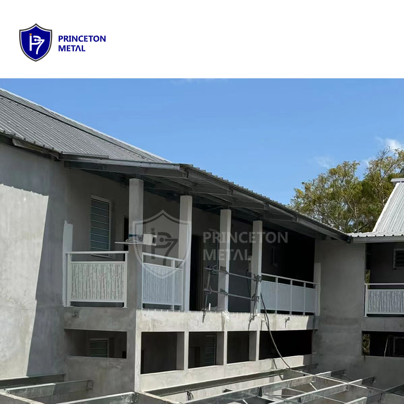 Wholesale Heavy Duty Decorative Aluminum Perf Hand Railing System for Balcony Deck and Stair