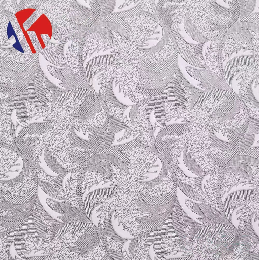 Fireproof Decorative Laminated Ceiling Tile with Custom Printed Design for Building Projects PVC Gypsum Ceiling Tile Fireproof