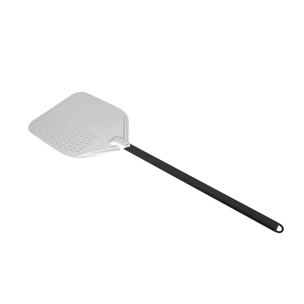 63/66-Inch Pizza Paddle Aluminum Blade Food-Grade Perforated Pizza Peel Shovel Pizza Tools