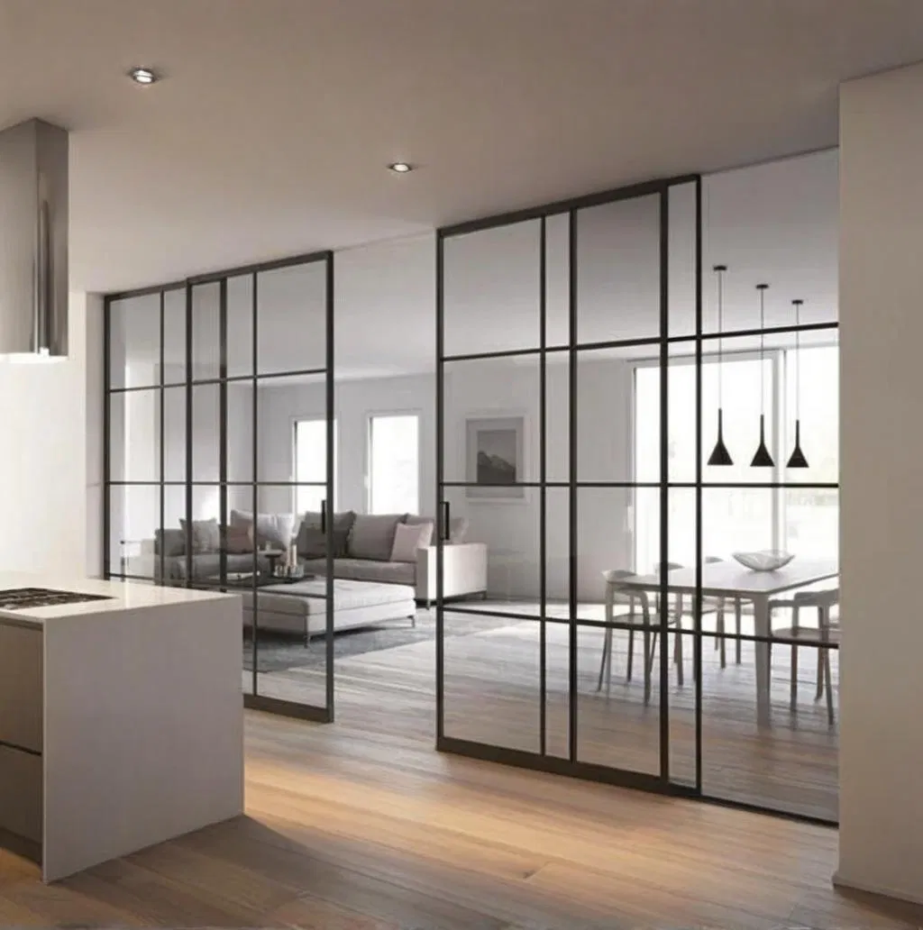 Закаленное стекло 8 мм для раздвижных и распашных дверей