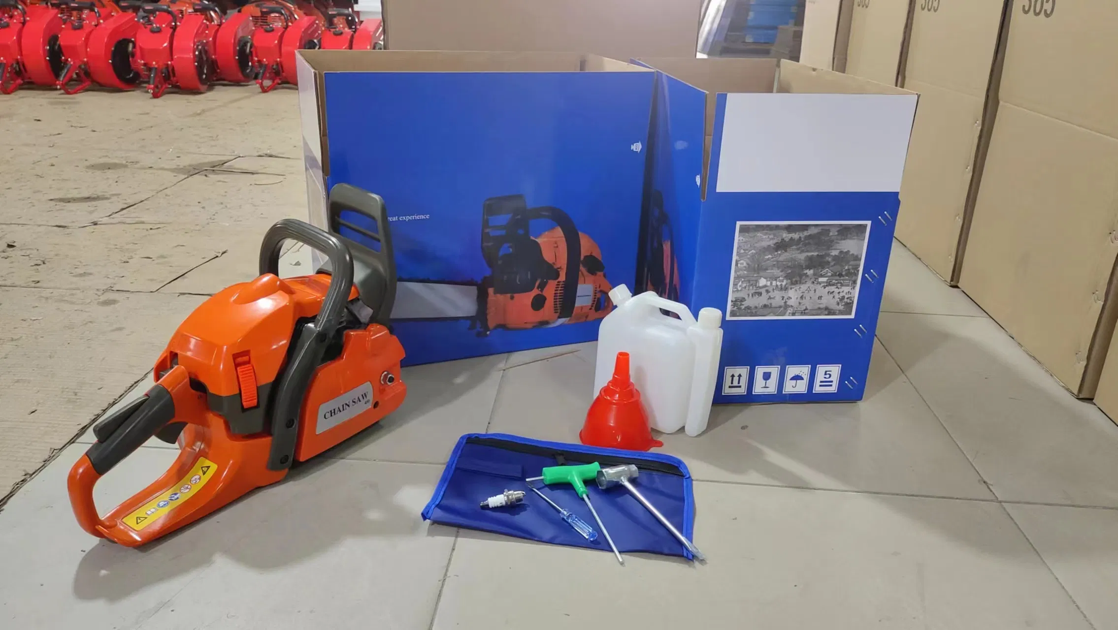 3.2HP 50.2cc H450 450 Rancher 2 Stroke Power Gas Petrol Chainsaw