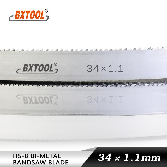 HS M42 144" Length X 1-1/4" Width X 4/6tpi Bi-Metal Metal Cutting Band Saw Blades