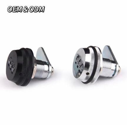 Drawer Combination Lock Zinc Alloy Swivel Tongue Lock for Mechanical Combination Lock