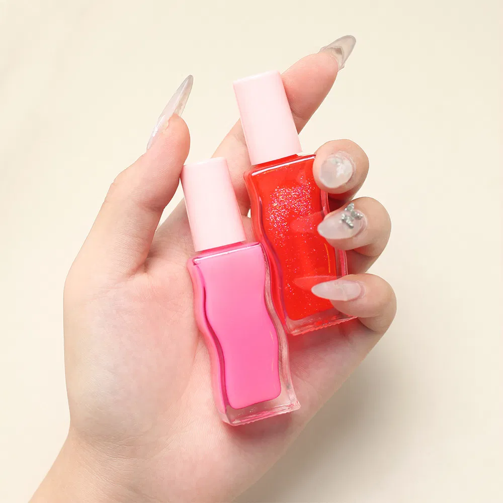 Private Label Vegan Colour Changing Lip Oil Lip Stain Tinted Plumping Lipgloss Scent Oils Bling Lip Plump Oil