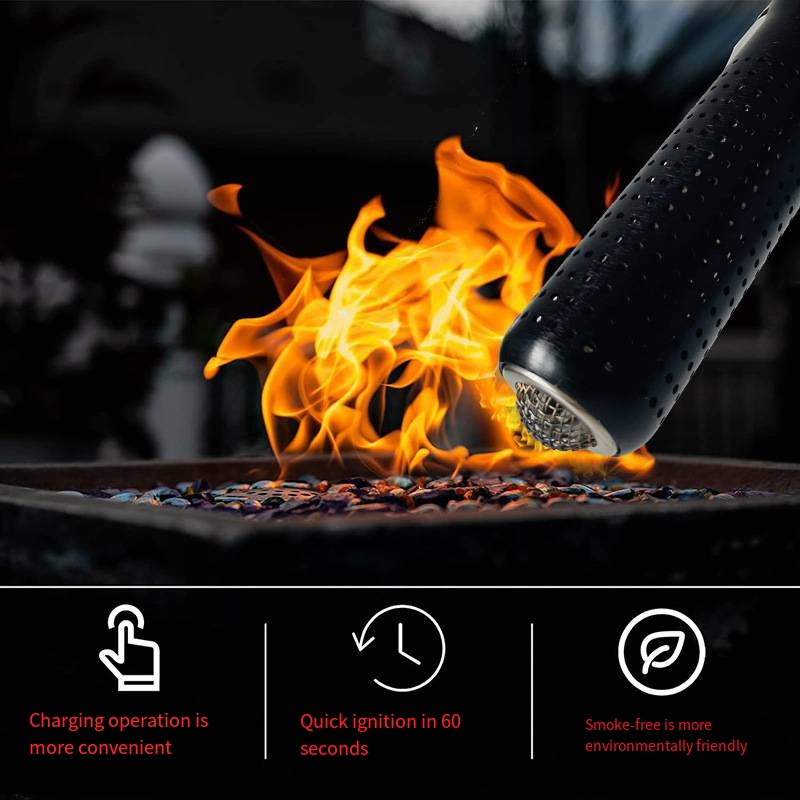Intelligent Igniter Electric Charcoal Igniter Outdoor Barbecue Convenient Flamethrower