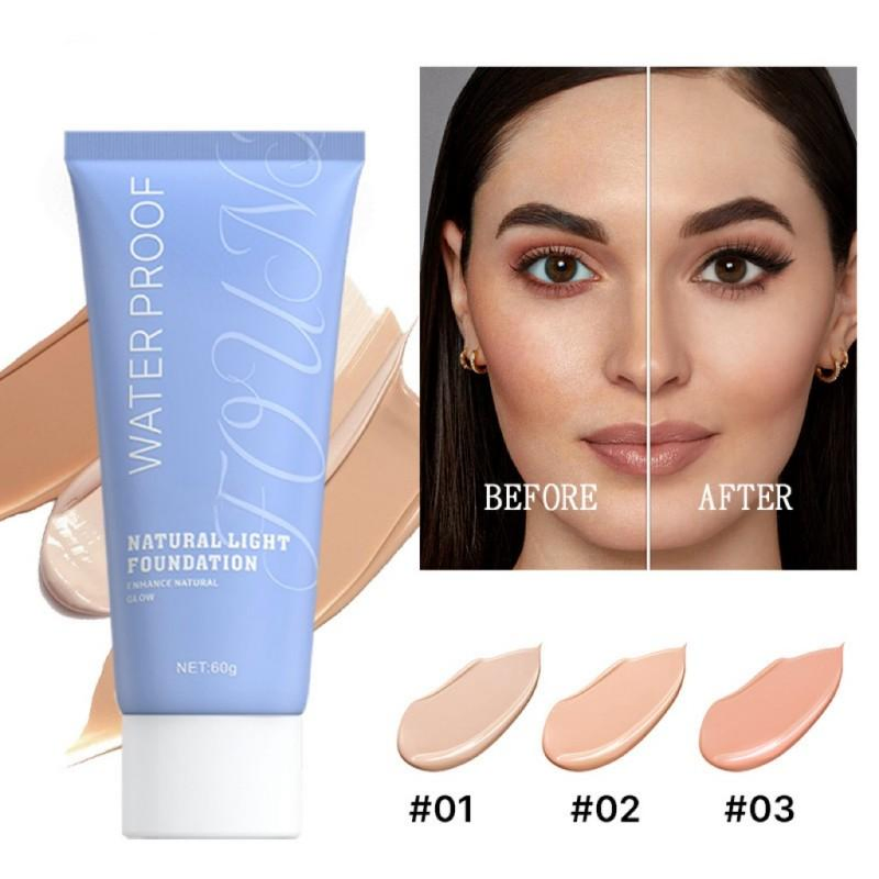 Hot Sale Foundation Makeup Full Coverage Matte Long Lasting Waterproof Low MOQ Liquid Foundation