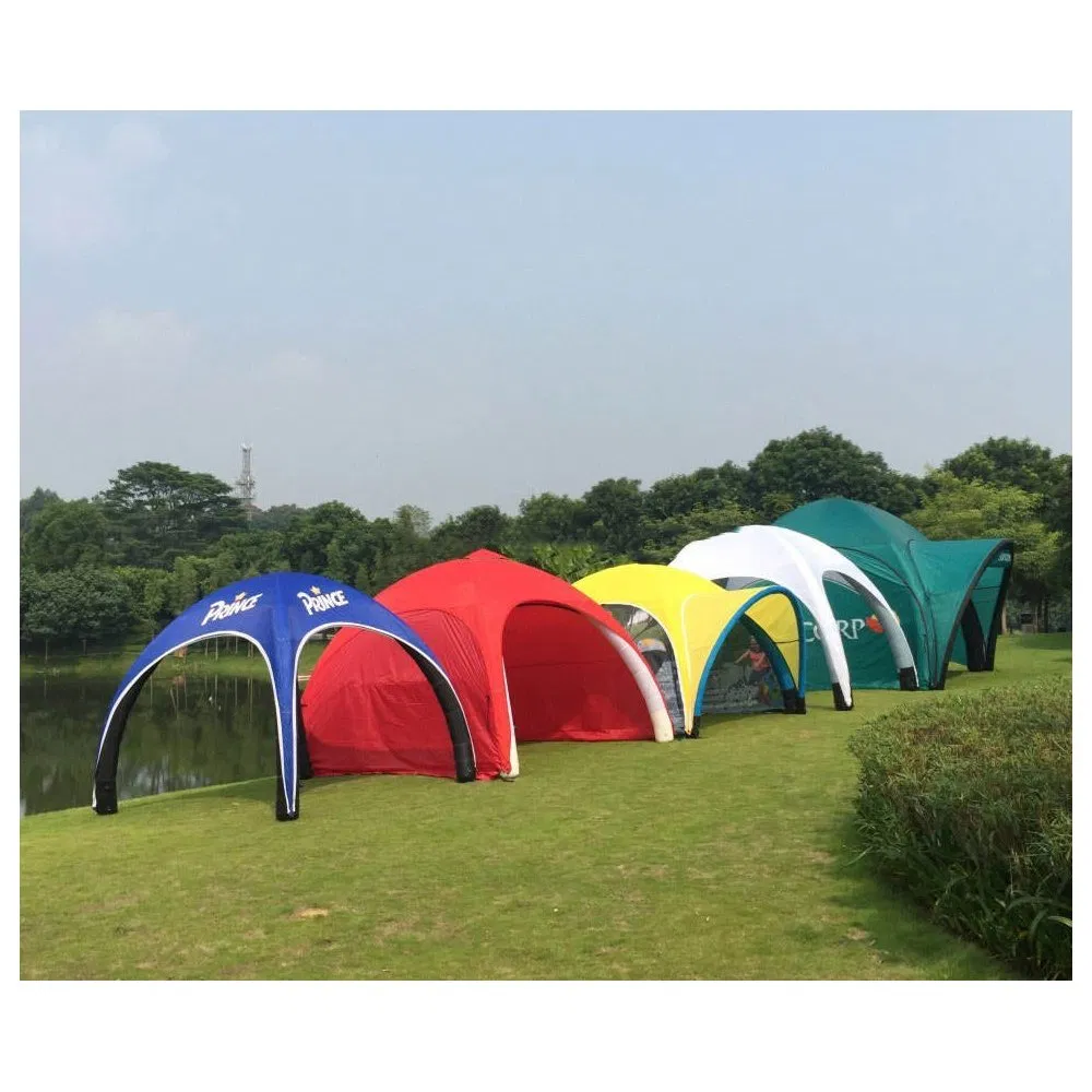 Customized Inflatable Spider Tent Event Outdoor Air Marquee Advertising Promotional Dome Inflatable Gazebo Canopy 4 X 4m Gazebo Inflatable Sealed Air Tent